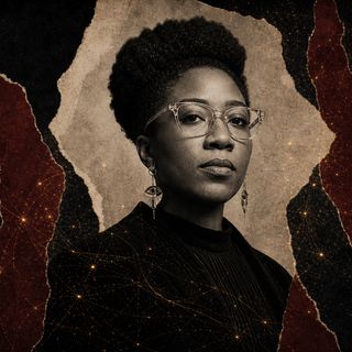 Matria archive artwork for Joy Buolamwini