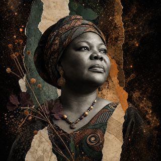 Matria archive artwork for Leymah Gbowee
